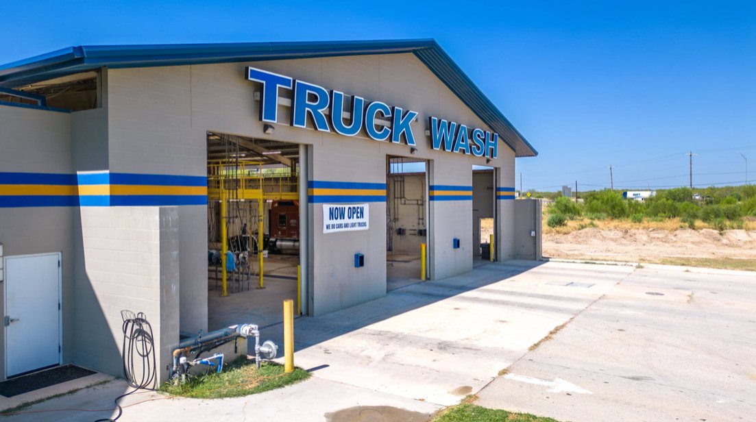 Blue Steer Truck Wash three bays open for business